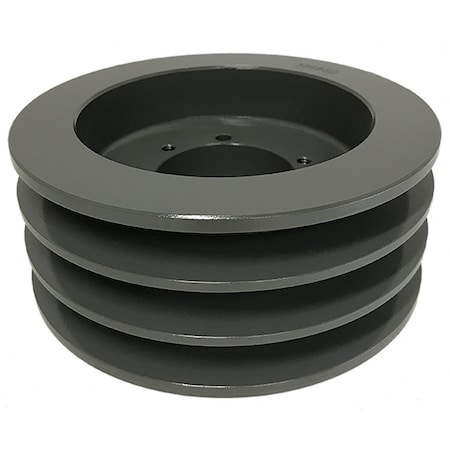 B&B Manufacturing Bushing 3 Groove V-Belt Pulley 6.15 inch OD 3B58SD